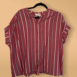 Retro Style Button Down